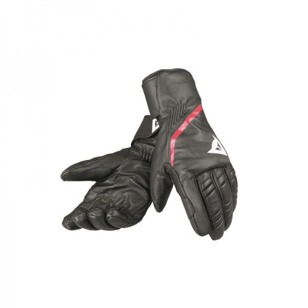 Pánské lyžařské rukavice Dainese Speedcarve 13 Glove - black/white/fire red