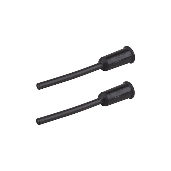 Koncovka bowdenu plast PRO-T Plus AGR 4mm s jazýčkem černá (sáček 100ks)