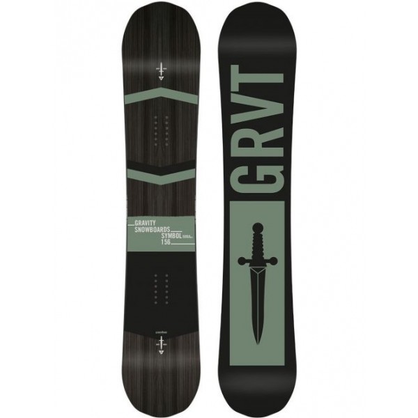 Snowboard Gravity Symbol - 159 cm
