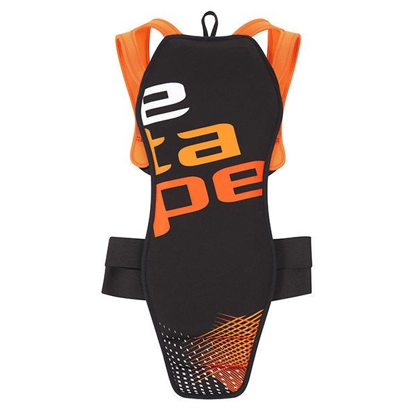 Unisex chránič páteře Etape BACK PRO černá/oranžová