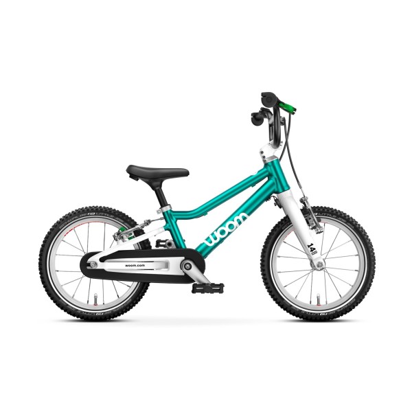 Dětské kolo WOOM GO 2 METALLIC TURQUOISE