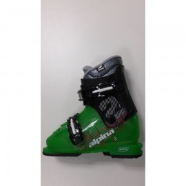 Dětské lyžařské boty Alpina J2 - black/green