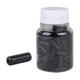 Koncovka bowdenu plast PRO-T AGR 4mm černá Sealed (láhev 150ks)