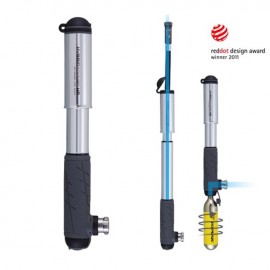 TOPEAK pumpa HYBRID ROCKET HP stříbná