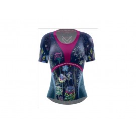 Dámské ultralehké běžecké tričko CRAZY T-SHIRT SLASH WOMAN MANDALA