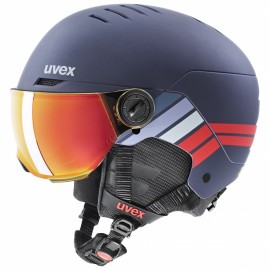 Juniorská helma UVEX ROCKET VISOR