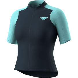 Dámský cyklistický dres DYNAFIT RIDE LIGHT SHORT SLEEVE FULL ZIP